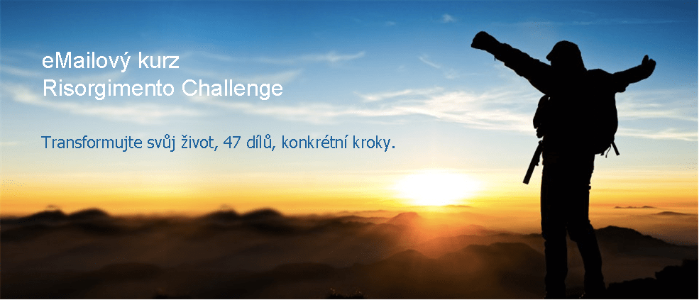 RisorgimentoChallenge baner pochybnosti Risorgimento Challenge - DÍL26: Jak se zbavit pochybnosti a přestat pochybovat?